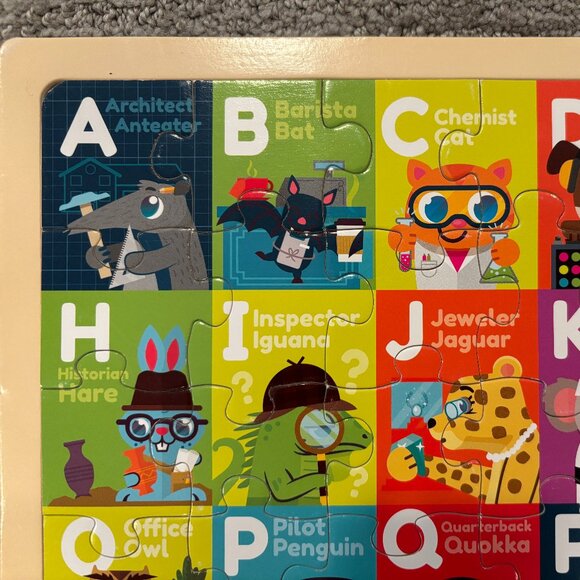 Alphabet Puzzle - 48 Pieces - Toddler Puzzle - Vibrant Colors - ABCs - Picture 4 of 9